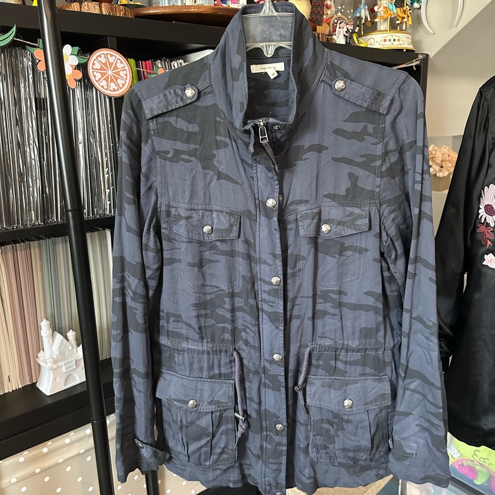 Maurice camouflaged lightweight jacket